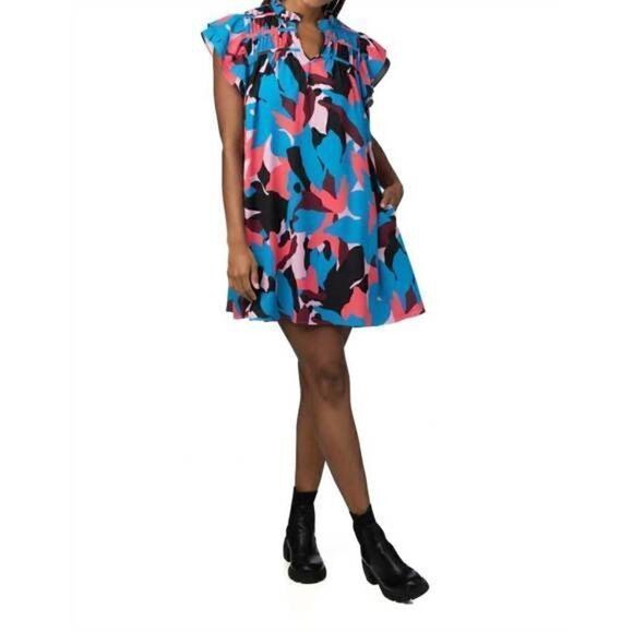 NEW CROSBY by Mollie Burch Bradley Dress XS Into the Garden - Picture 1 of 8
